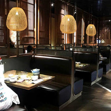 Load image into Gallery viewer, bamboo lamp shade