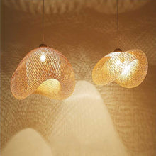Load image into Gallery viewer, rattan hanging lamp
