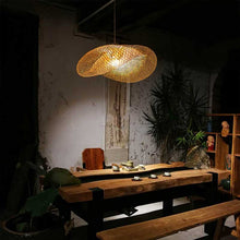 Load image into Gallery viewer, rattan pendant light