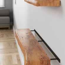 Load image into Gallery viewer, wood floating shelves