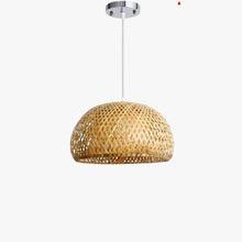 Load image into Gallery viewer, Modern Bamboo Hanging Lamp