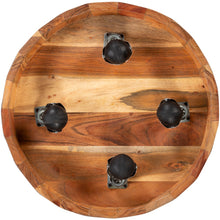 Load image into Gallery viewer, end table with storage