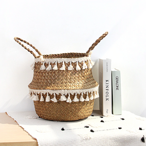 seagrass basket round