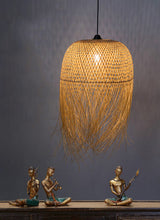 Load image into Gallery viewer, bamboo pendant light
