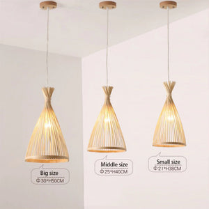 bamboo lamp shade