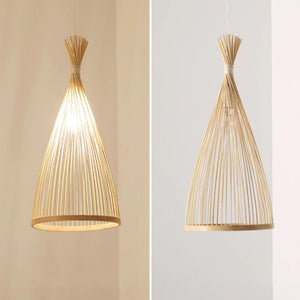 bamboo pendant light