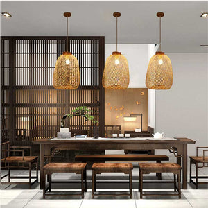 basket pendant light