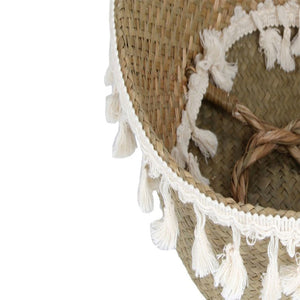 small seagrass basket