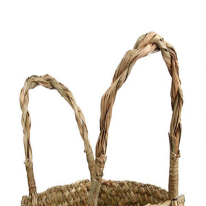 tall seagrass basket