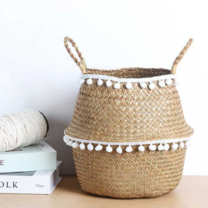 seagrass basket round