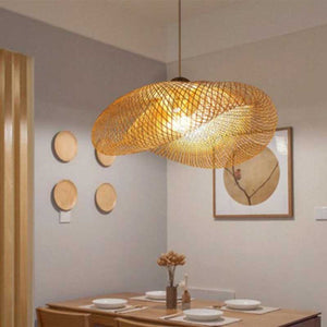 bamboo hanging light