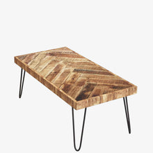 Load image into Gallery viewer, herringbone table

