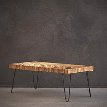 Load image into Gallery viewer,  chevron dining table
