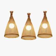 Load image into Gallery viewer, bamboo pendant lamp

