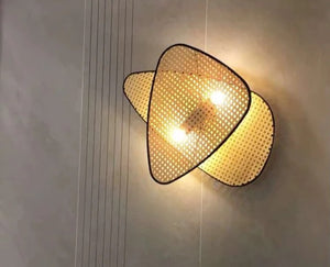 Minimalist Rattan Chandelier