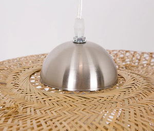 rattan hanging lamp