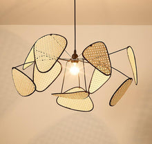 Load image into Gallery viewer, Minimalist Rattan Chandelier
