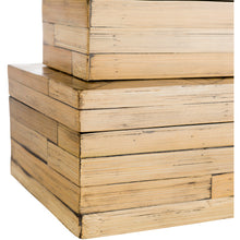 Load image into Gallery viewer, bamboo tissue box
