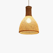 Load image into Gallery viewer, Modern Bamboo Hanging Lamp
