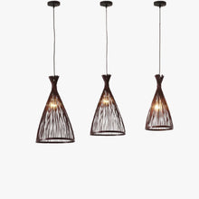 Load image into Gallery viewer, Modern Bamboo Pendant Lamp
