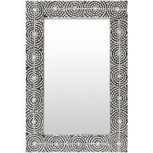 Load image into Gallery viewer, round wood mirror
