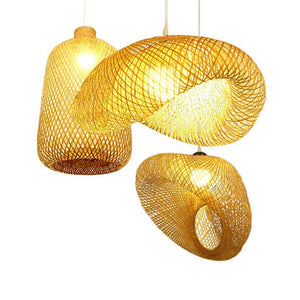 basket pendant light