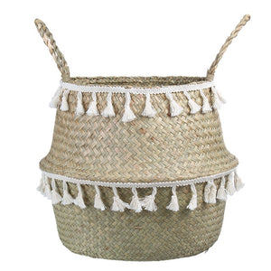 small seagrass basket