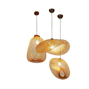 bamboo pendant light