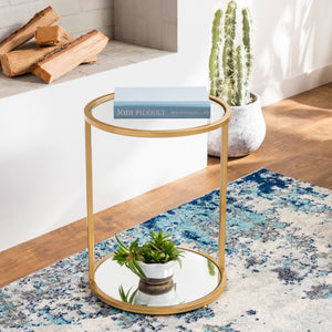 side table with storage